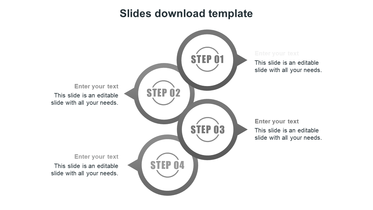 slides download template-grey